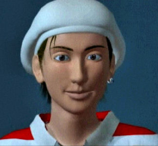 Персонаж Tomowo из игры R?MJ для PS1 и Saturn