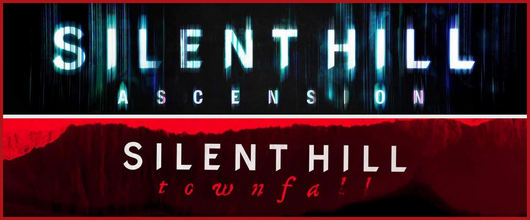 sh silent hill ascension townfall logo horror game konami