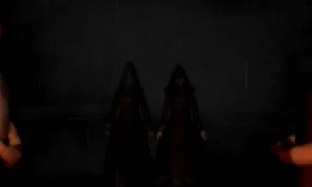 Forbidden Siren animated gif - Hanuda cult ritual scene