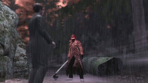 deadly premonition pc horror game raincoat killer