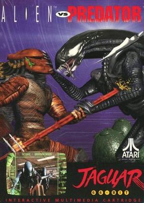 alien versus predator atari jaguar horror fps game review чужой хищник игра атари ягуар обзор