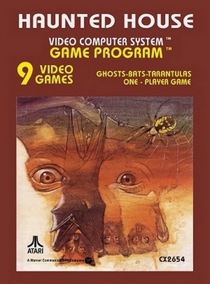 haunted house atari 2600 1982 horror game review игра хоррор атари обзор