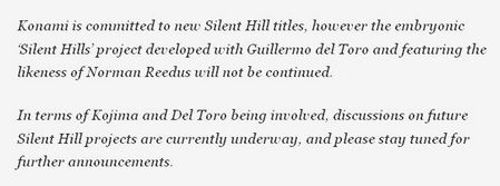 silent hills game canceled ps4