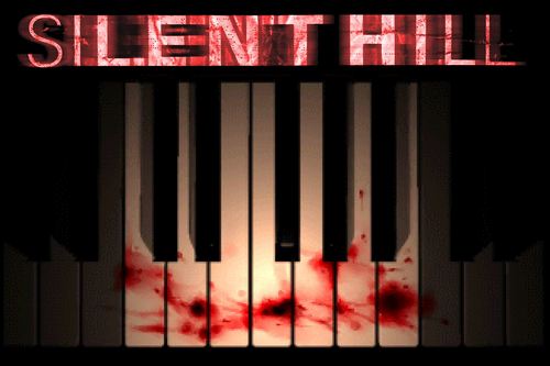 silent hill horror game piano