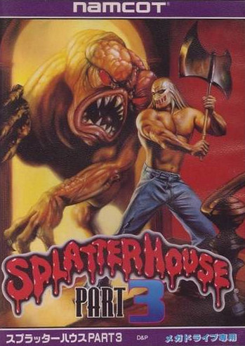 splatterhouse 3 1993 namco sega megadrive horror game review игра обзор хоррор