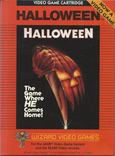halloween atari 2600 1983 horror game review хоррор игра обзор атари