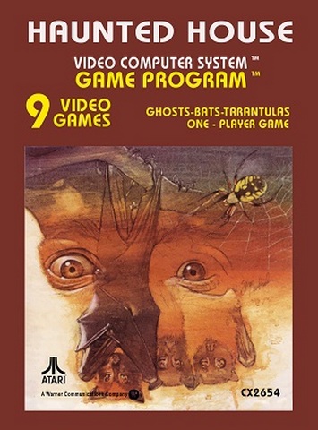 haunted house atari 2600 1982 horror game review хоррор игра обзор
