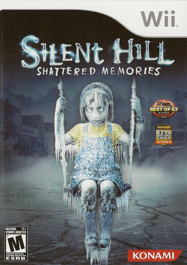 silent hill shattered memories 2009 wii ps2 psp horror game review обзор игра хоррор
