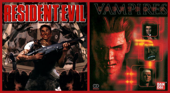 resident evil countdown vampires ps1 survival horror game игра хоррор резидент