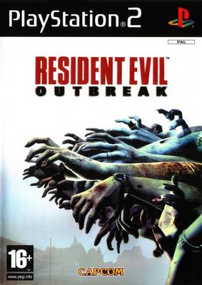 resident evil outbreak ps2 horror game игра хоррор пс2
