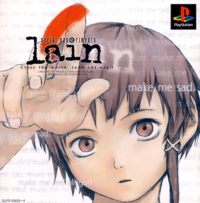 serial experiments lain 1998 ps1 pc playstation game review лэйн обзор игра