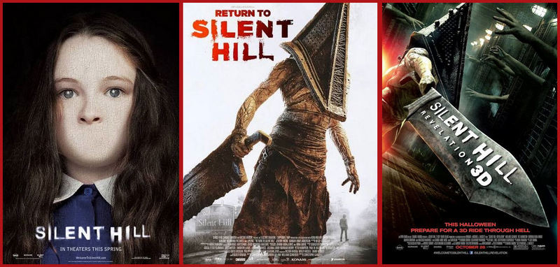 Фильмы по Сайлент Хиллу - Silent Hill Movie, Return to Silent Hill, SH Revelation 3D